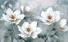 Благородные белые цветы 