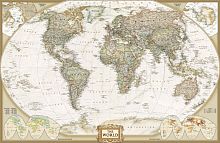 Красивая карта мира 