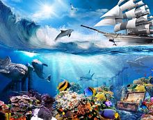 Морские глубины Oboi-3D