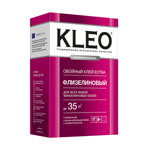 клей KLEO EXTRA 35 для всех видов флизелиновых обоев