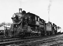 Старинный поезд С-332