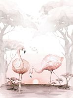 Акварельные фламинго Z-021