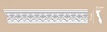 Плинтус потолочный с рисунком DECOMASTER 95214F гибкий (70*30*2400мм)