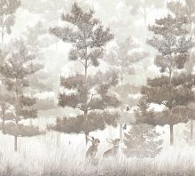 Зайчики в лесу беж Z-028