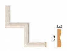 Декоративный угловой элемент DECOMASTER 187-1-14 (300*300мм)