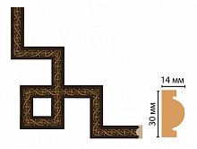 Декоративный угловой элемент DECOMASTER 157-3-1 (300*300мм)