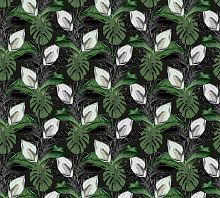 Тропические листья (зеленый) Р-149