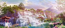 Долина водопадов в Японии