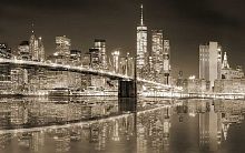 Бруклинский мост сепия